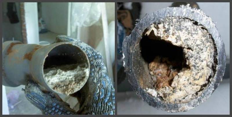 Растворение жира в канализационной трубе: причины, методы очистки, профилактика