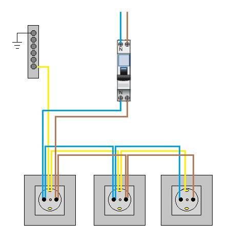 Как подключить розетку – подробная инструкция и схема подключения (85 фото)