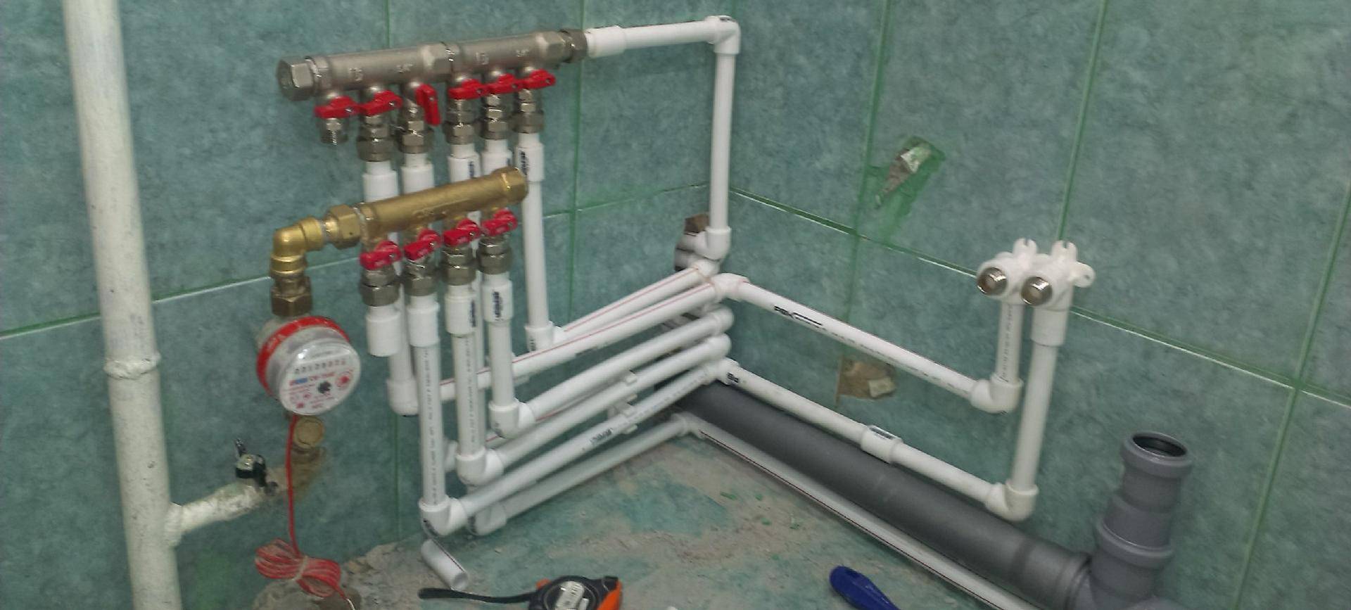 Монтаж водопровода из полипропиленовых труб своими руками от а до я