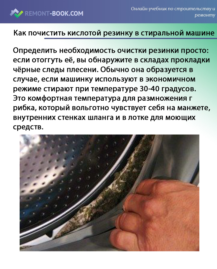 Чем почистить стиральную машину - чистим подручными средствами в домашних условиях