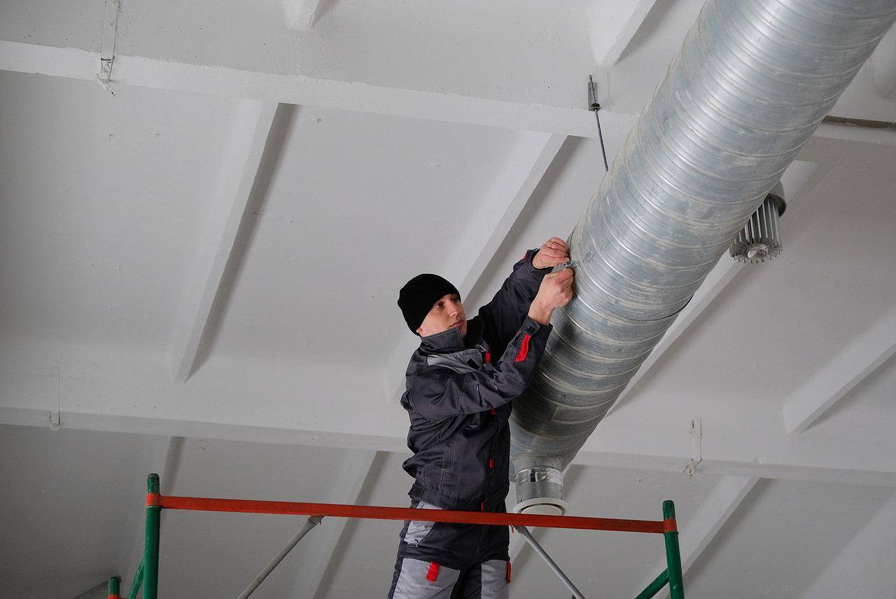 Монтаж пластиковых воздуховодов вентиляции: как собрать систему из полимерных труб | отделка в доме