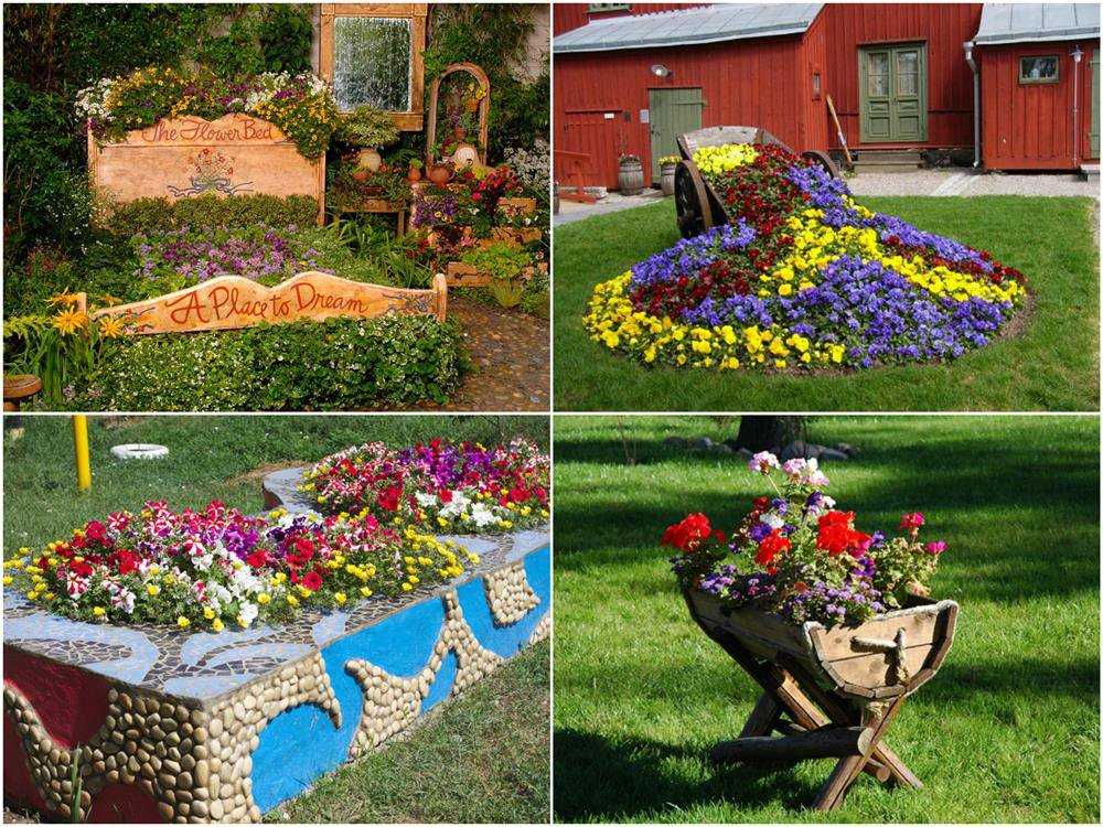 Клумбы и цветники своими руками — идеи оформления и варианты применения цветника своими руками (95 фото)