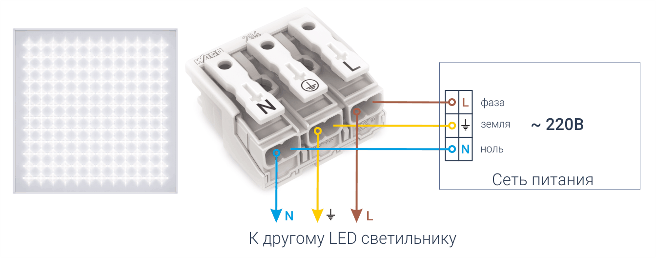 Схема подключения ваги