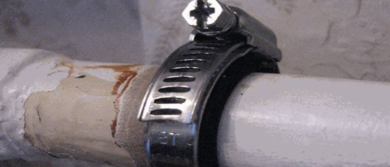 Как методом холодной сварки отремонтировать трубы с горячей водой