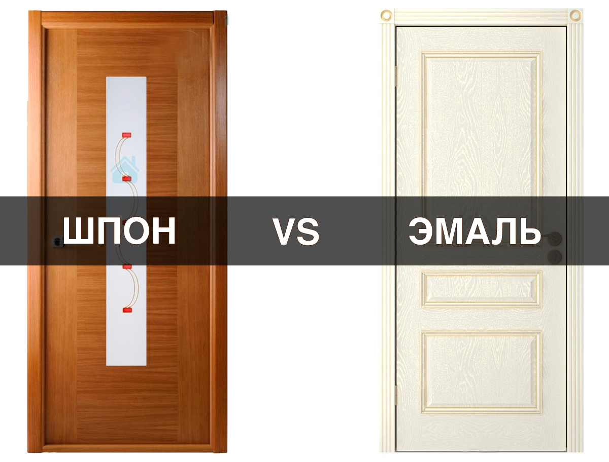 Какие двери лучше – из пвх или шпона?