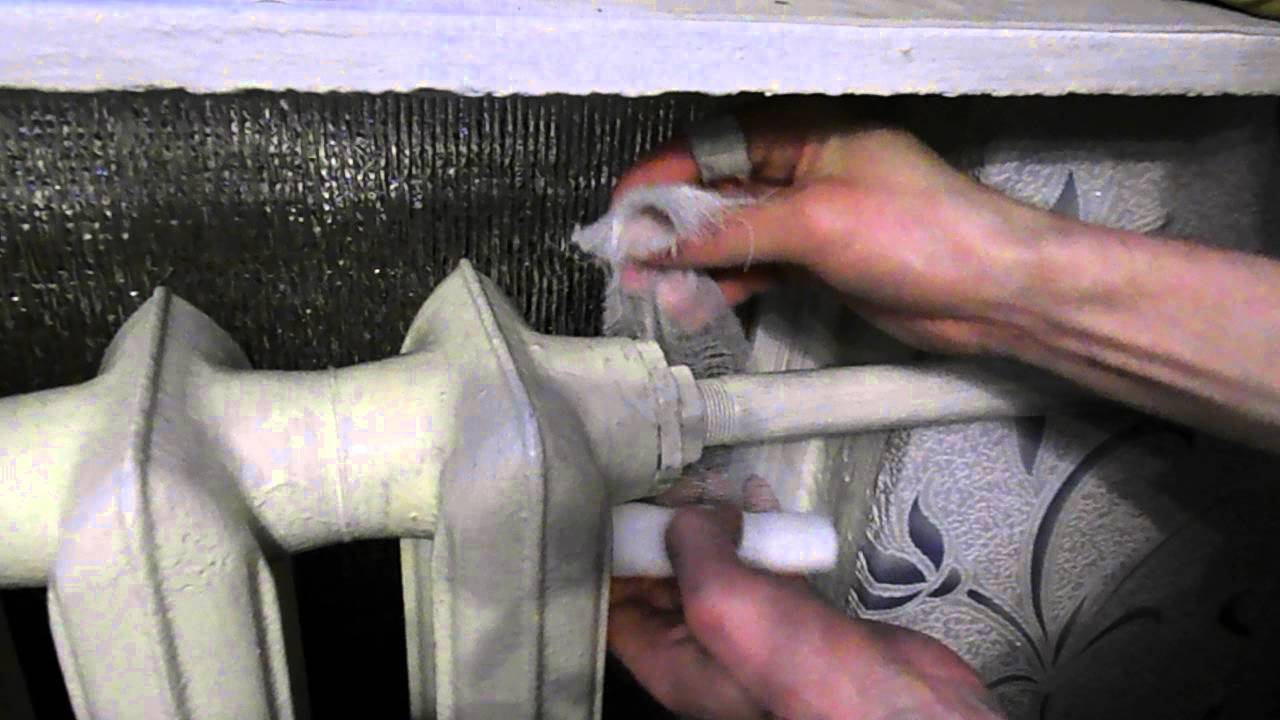 Как устранить свищ в трубе отопления?