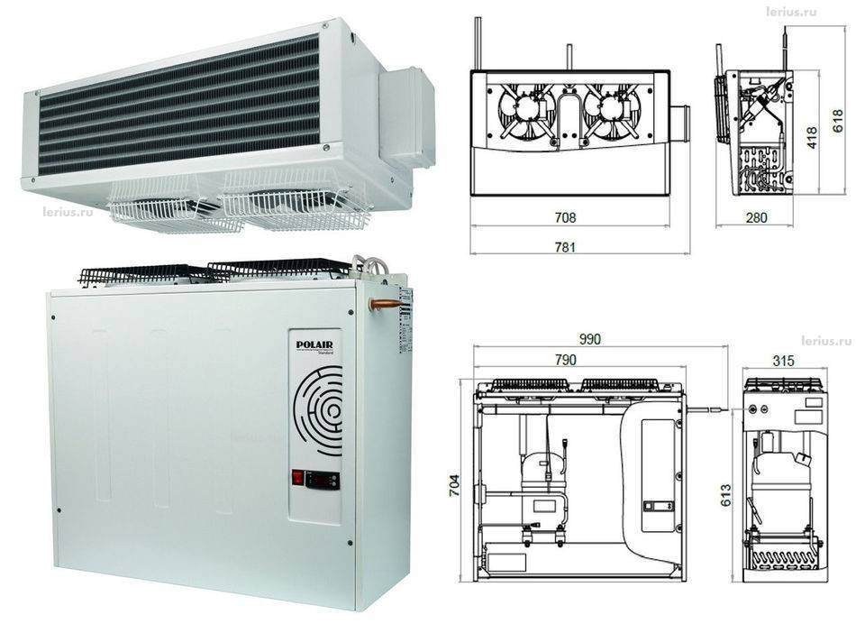 Как выбрать среднетемпературную или низкотемпературную сплит-систему для холодильной камеры и не пожалеть