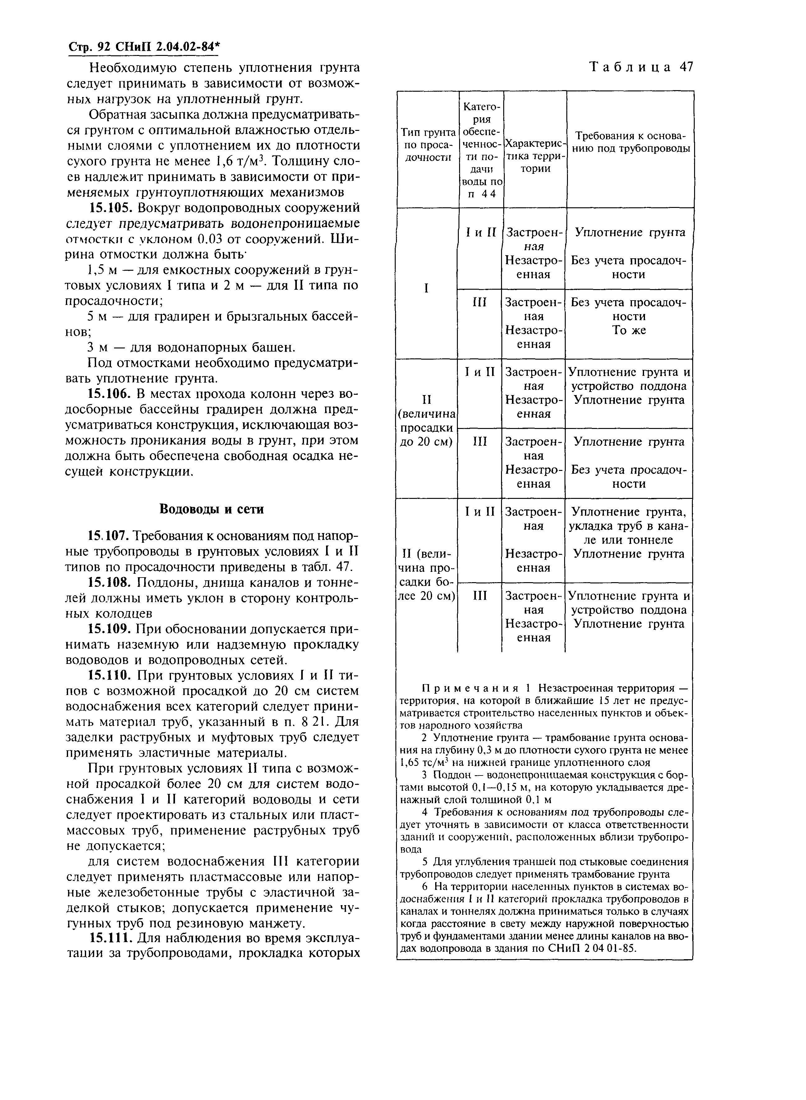 Снип 2.04.02-84*