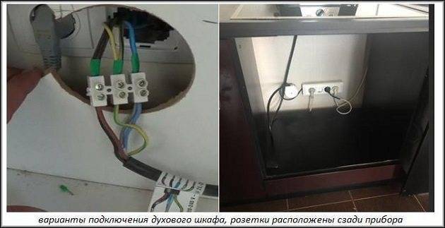 Какое сечение кабеля нужно для духового шкафа встраиваемого