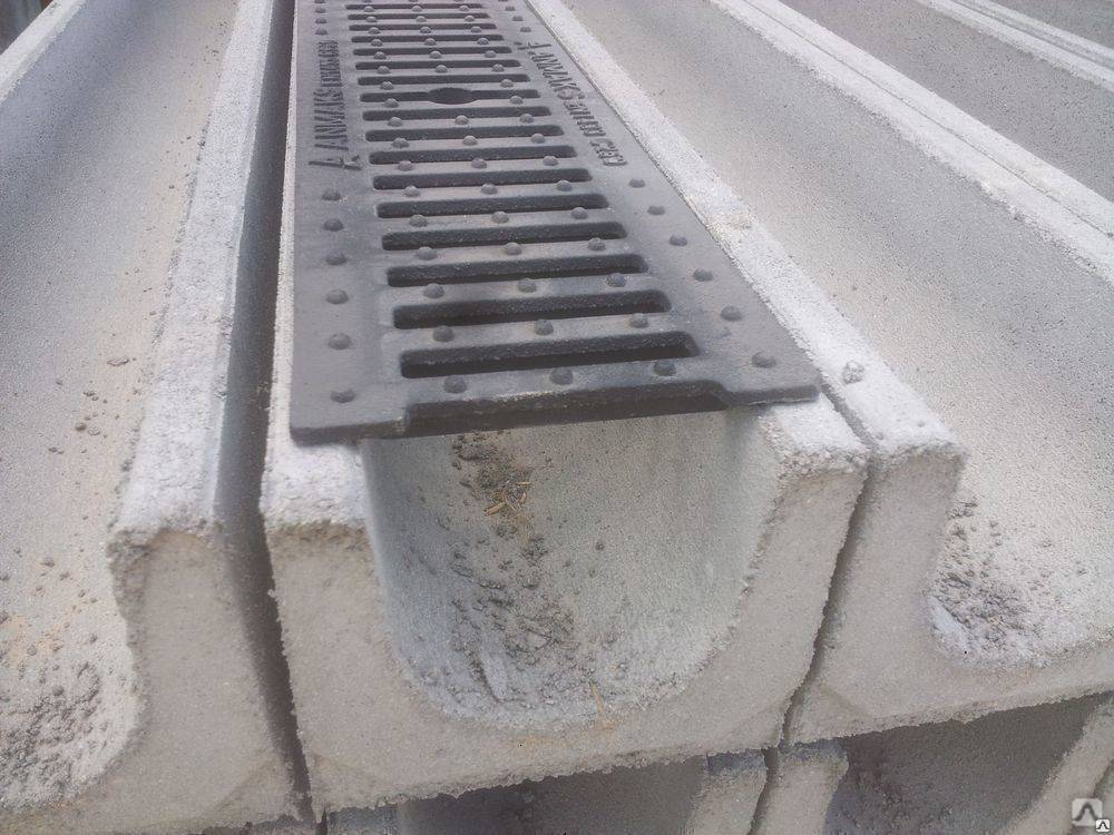 Руководство по монтажу водоотводных бетонных лотков