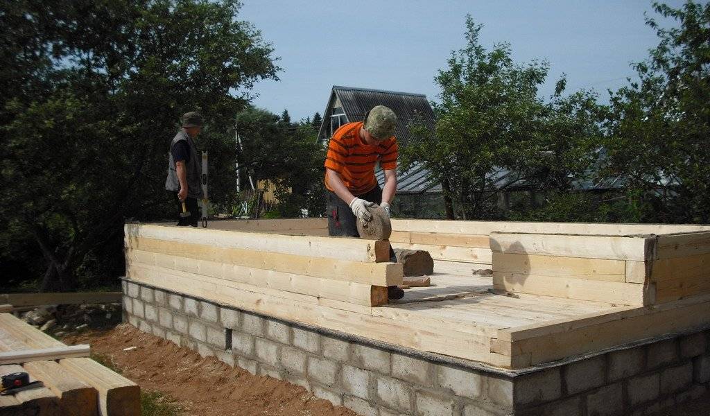 Строительство бани из бруса: от проекта до введения в эксплуатацию