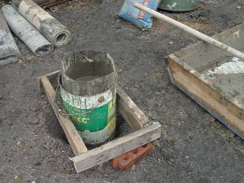 Опалубка для столбчатого фундамента: конструкции, используемые материалы, инструкция по возведению