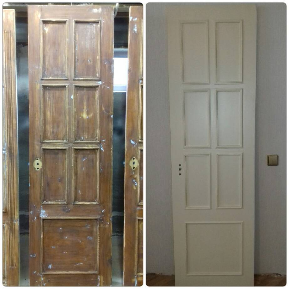 Ремонт межкомнатных дверей: интересные идеи реставрации полотен – советы по ремонту