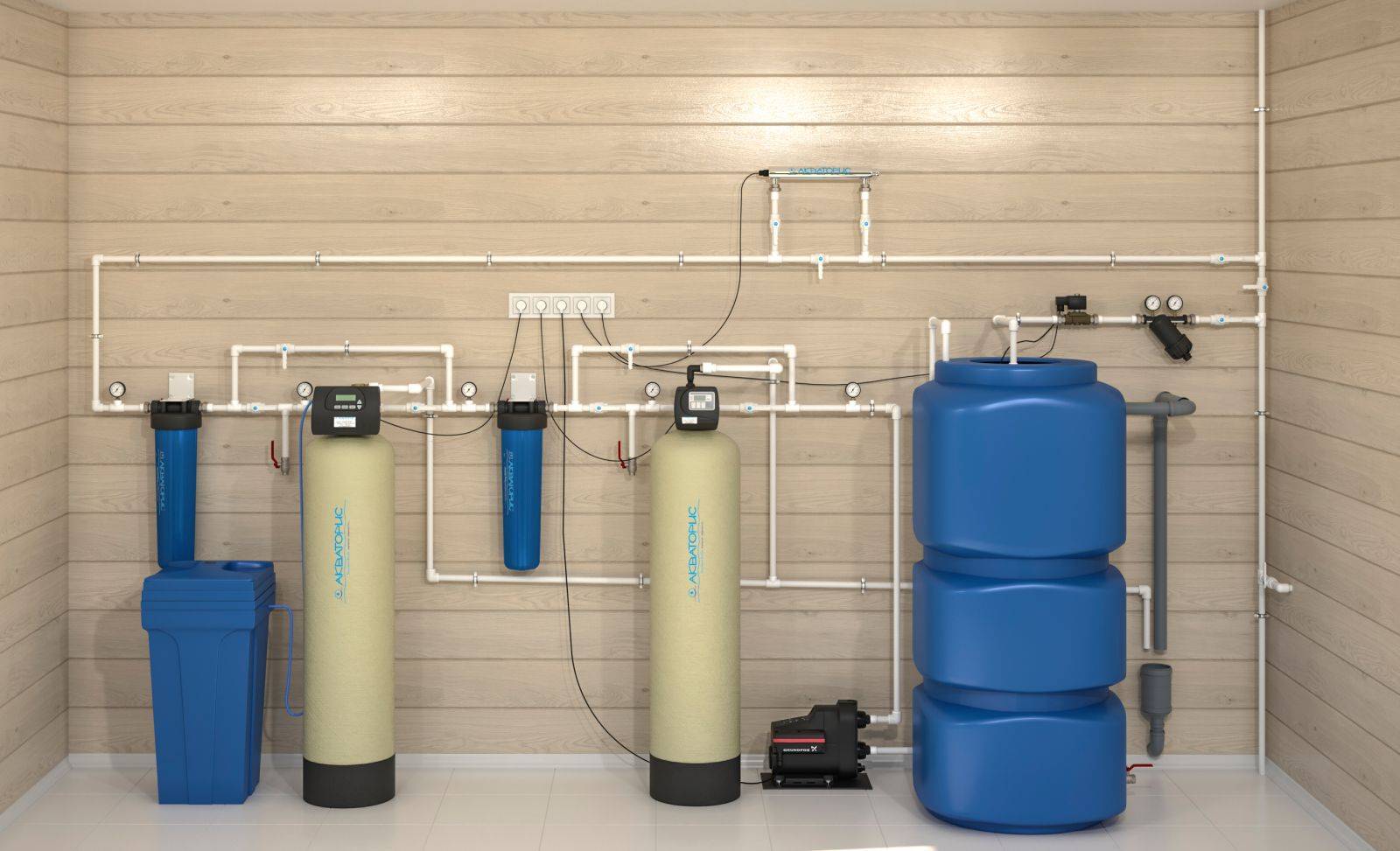 Как очистить воду из скважины от нитратов при помощи фильров