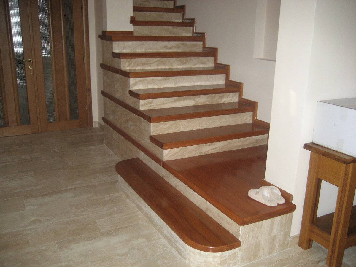 Отделка бетонной лестницы в частном доме: варианты облицовки лестничного марша, пошаговые инструкции и фото