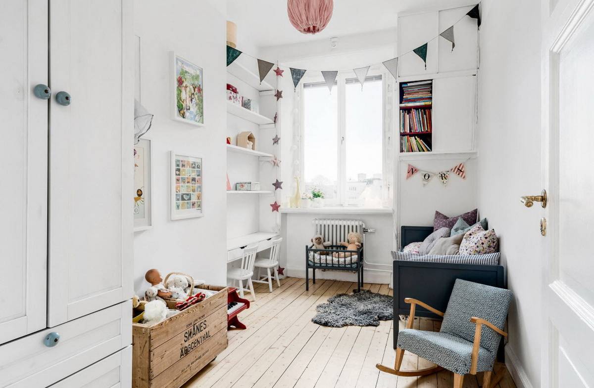 Детская в скандинавском стиле – стильный и уютный дизайна (80 фото)