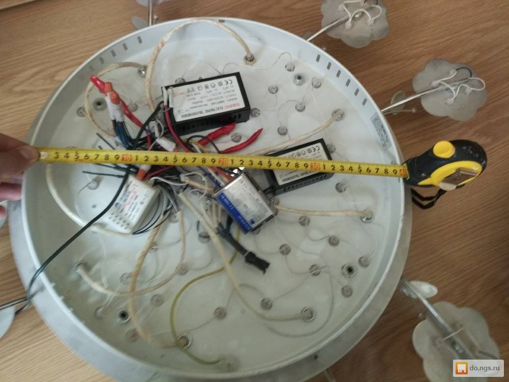 О ремонте люстры с пультом управления: как починить светильник с ду