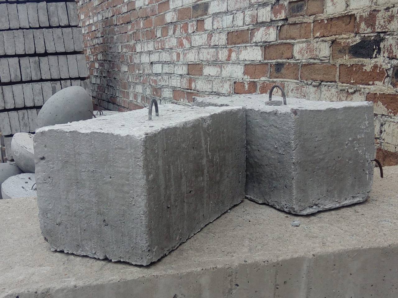 Размер бетонного блока: длина, ширина, высота