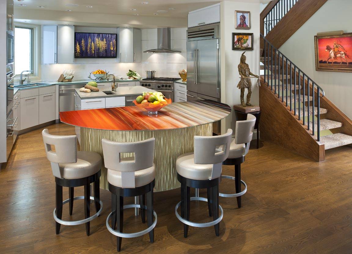 Как выделить и оформить обеденную зону? дизайн столовой в кухне и гостиной