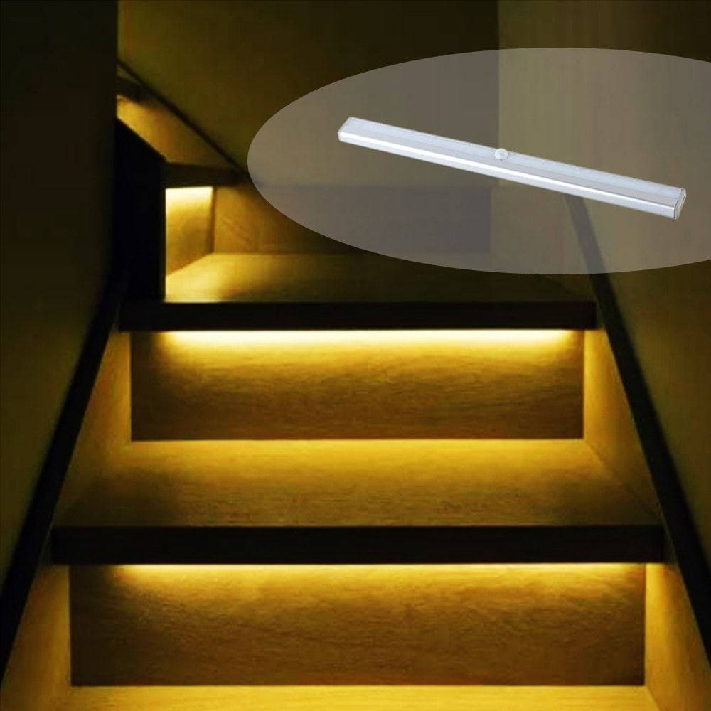 Датчики движения для включения света на лестнице: выбор, установка