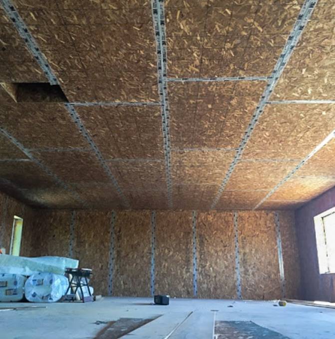 Можно ли подшить потолок осб плитой - архитектор спб