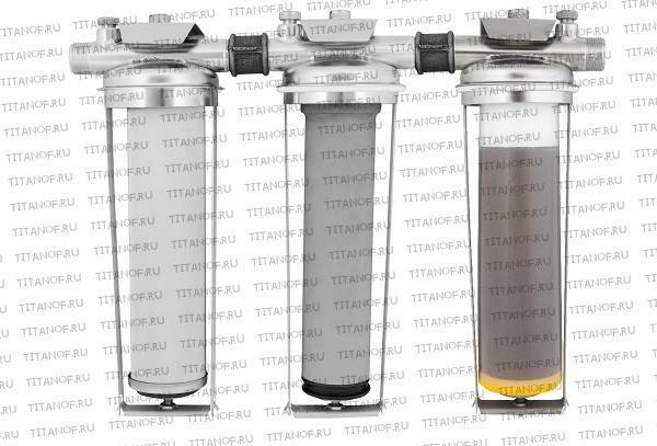 Титановый фильтр для воды титанов: обзор и отзывы