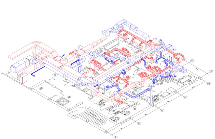 Проектирование систем вентиляции частных домов, квартир и помещений различного назначения