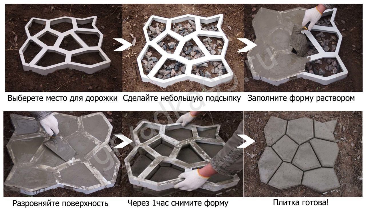5 советов, если решил сделать тротуарную плитку самостоятельно