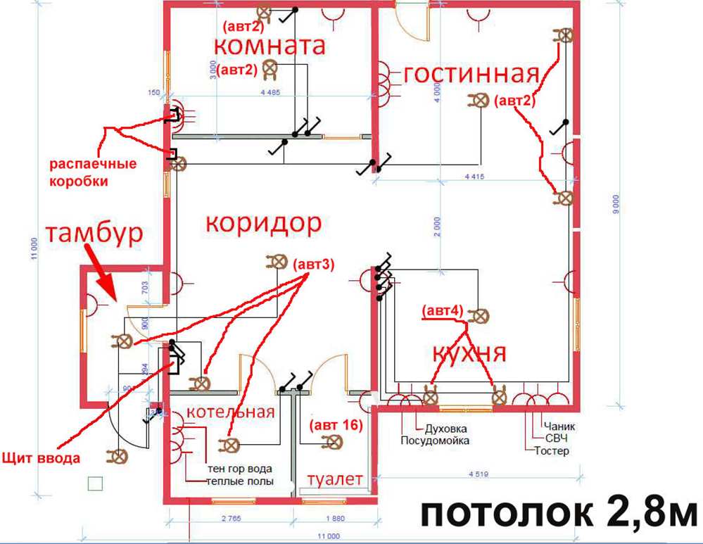 Проводка в деревянном доме своими руками: правила монтажа, открытая и внутренняя, разводка, ввод электричества, пошаговая инструкция и схемы