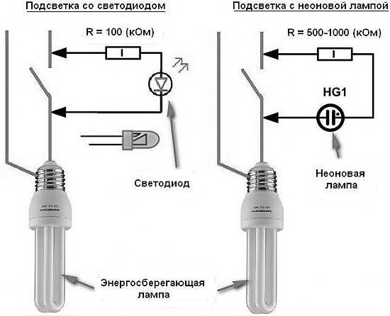 Моргает светодиодная лампа при выключенном свете: причины и их устранение