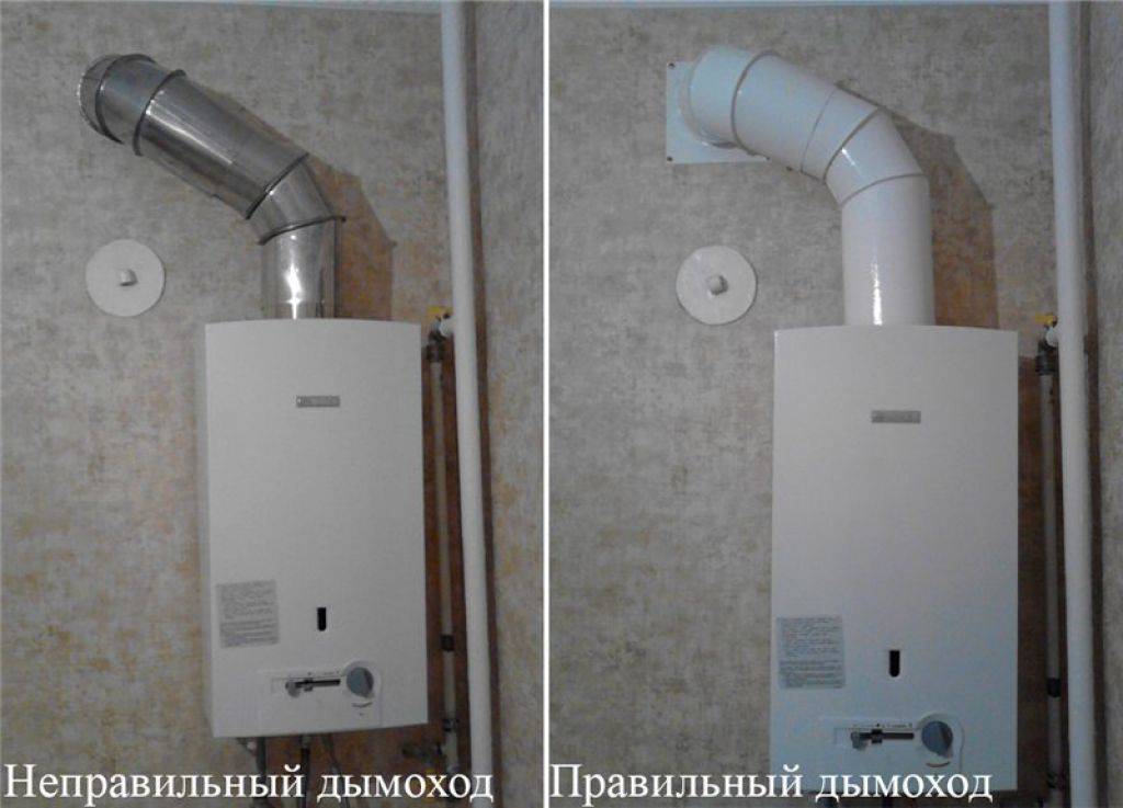 Дымоход для газовой колонки в квартире и частном доме