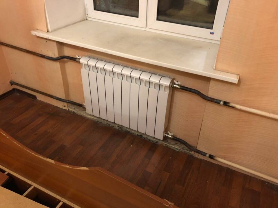 Установка дополнительного радиатора отопления в квартире