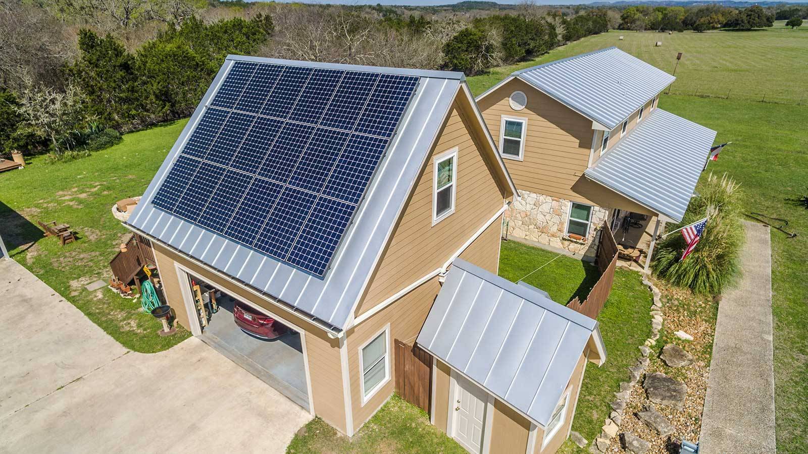 Солнечные батареи для частного дома на 15