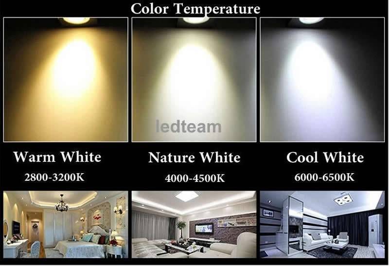 Какую цветовую температуру выбрать для освещения: теплую, холодную или дневную?
