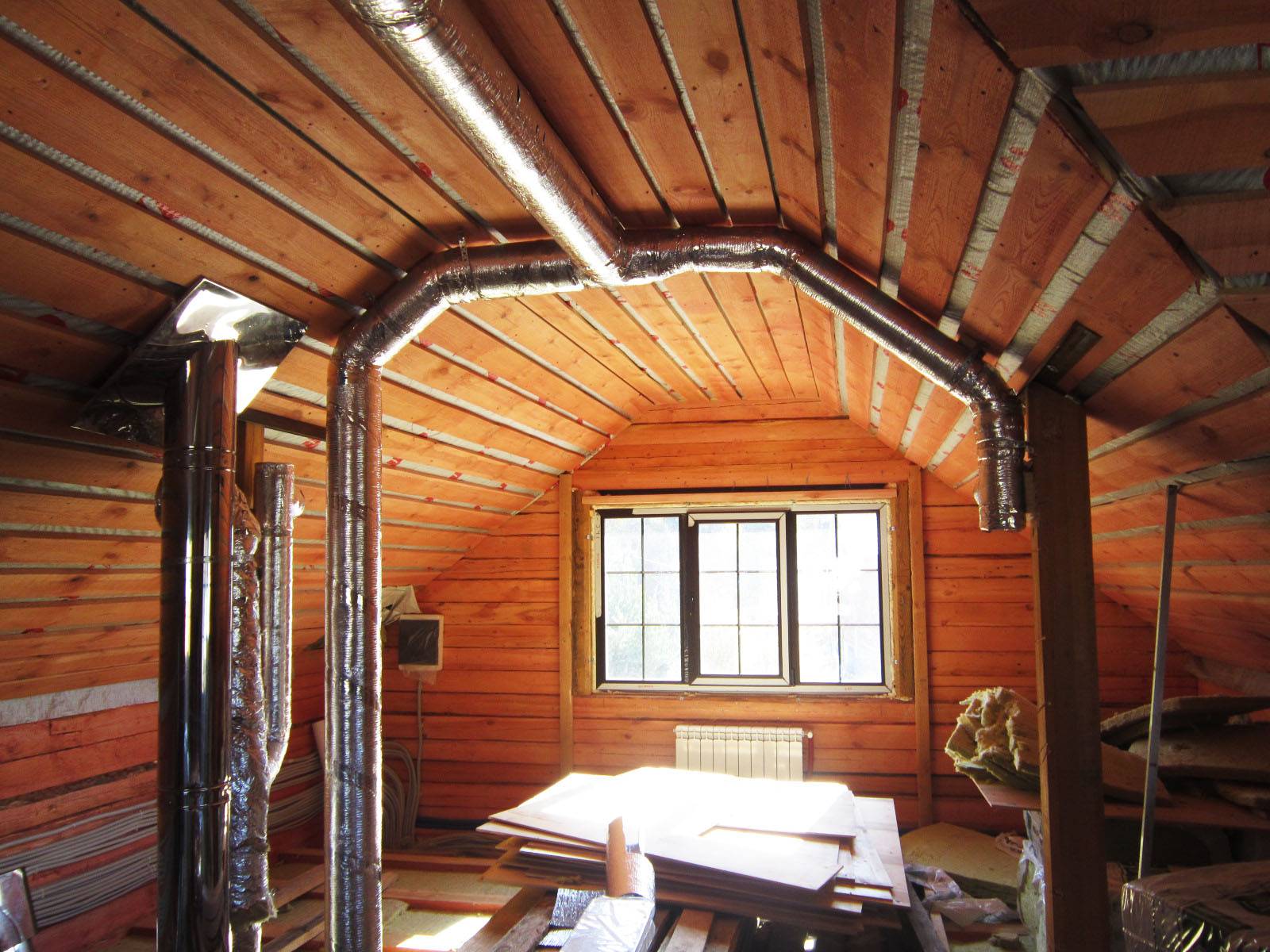 Вентиляция в деревянном доме - монтаж и особенности
