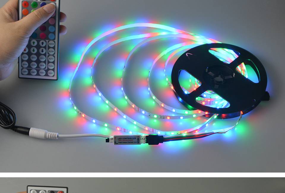 Как подключить цветную светодиодную ленту с пультом