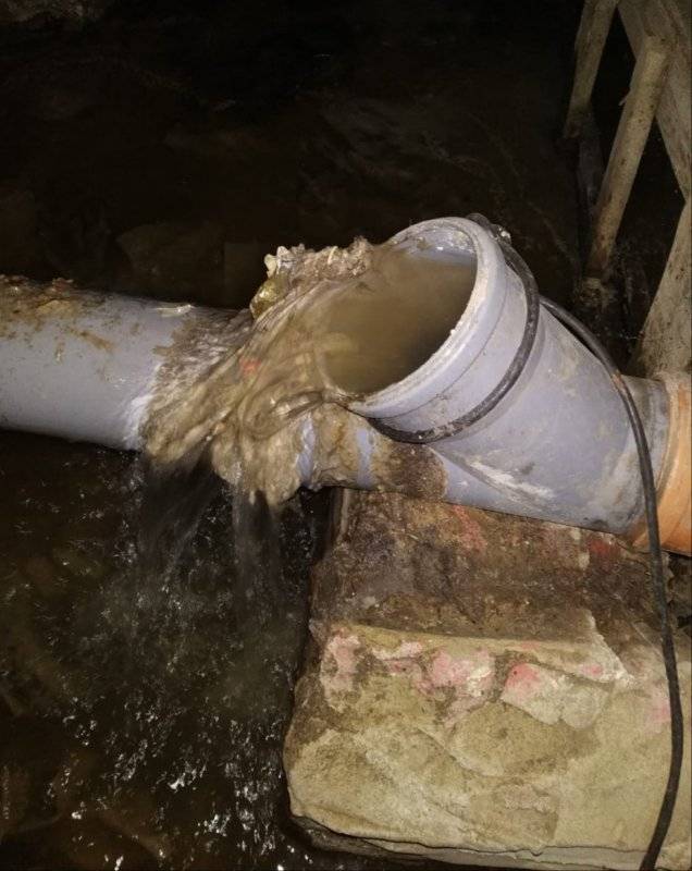 Прорыв канализации: прорвало канализацию куда звонить, что делать