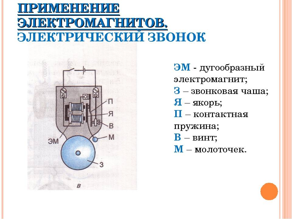 На рисунке изображен автомат с помощью которого включается звонок