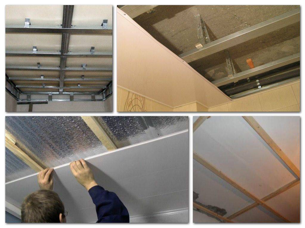 Отделка своими руками: как правильно обшить потолок пластиковыми панелями