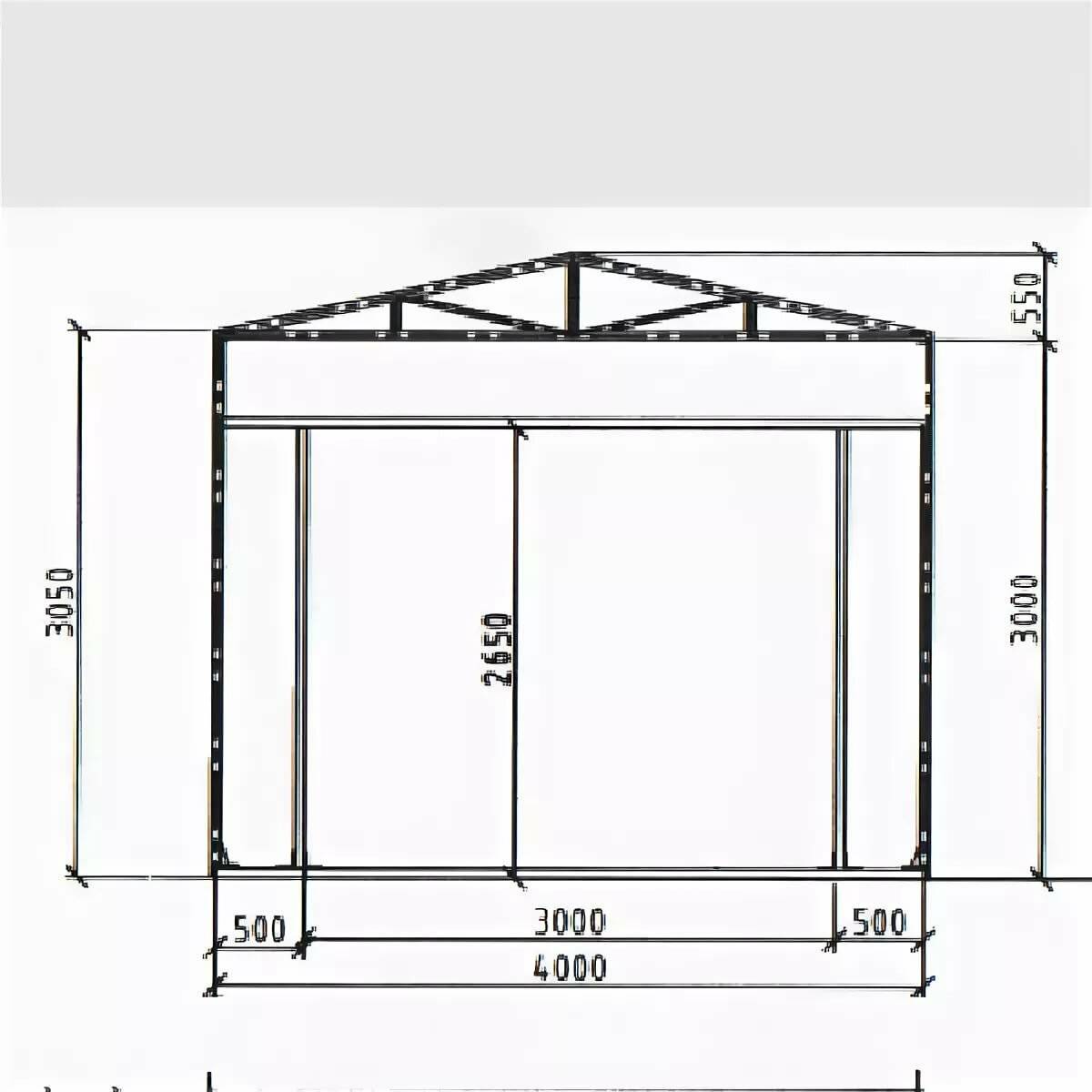 Строительство гаража, пристроенного к дому и отдельно стоящего