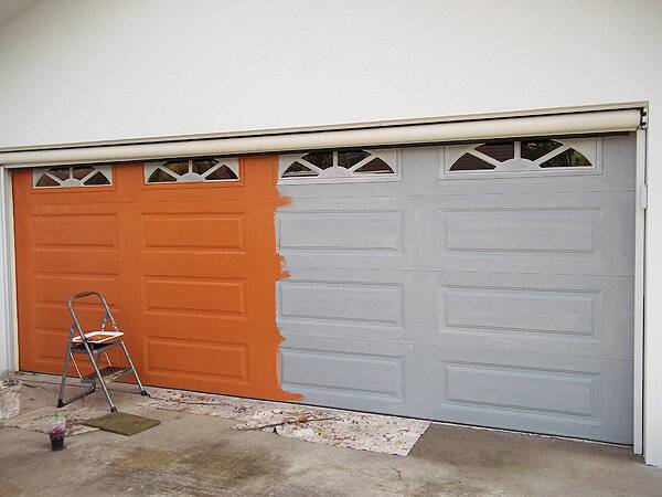 Все подробности покраски гаражных ворот | ворота, шлагбаумы, системы контроля доступа