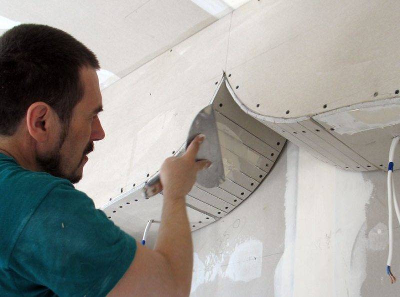 Как шпаклевать потолок из гипсокартона под покраску - все о шпаклевке и отделке на ogipse.ru