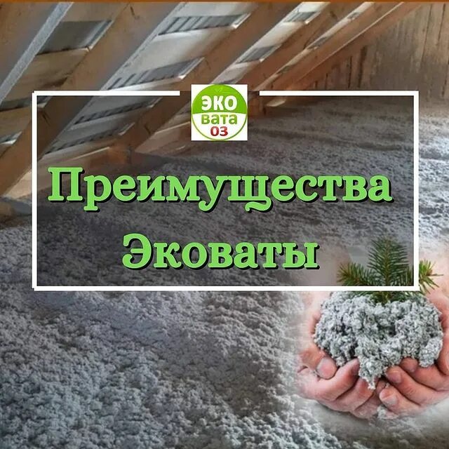 Недостатки эковаты, особенности данного утеплителя