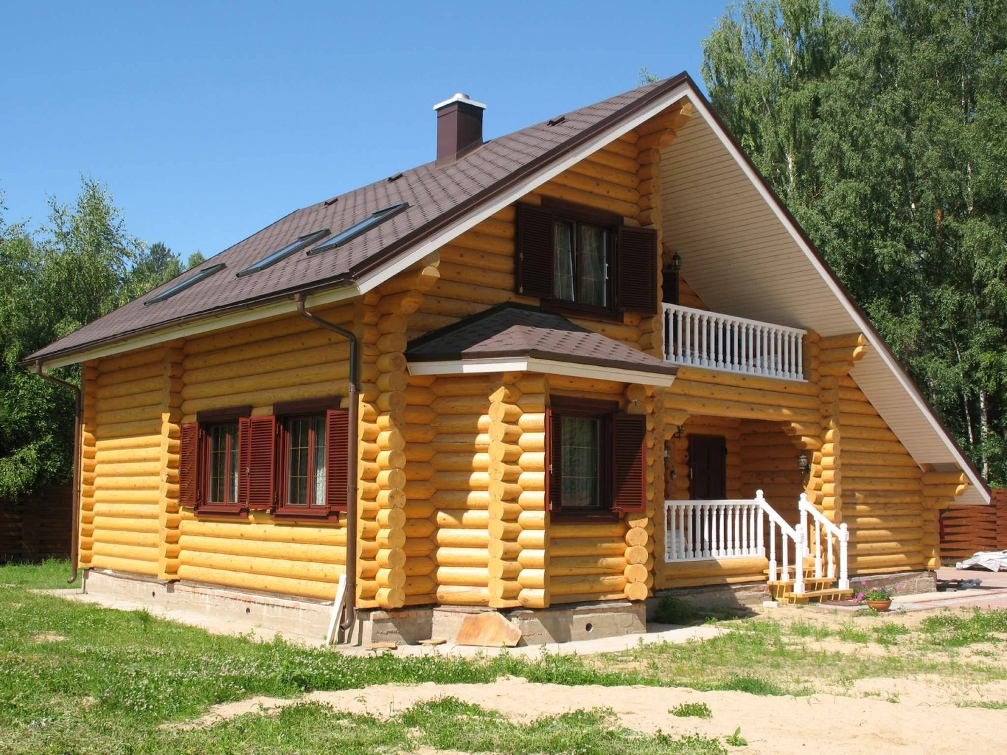 Основные плюсы и минусы рубленого дома из дерева - ремонт и стройка