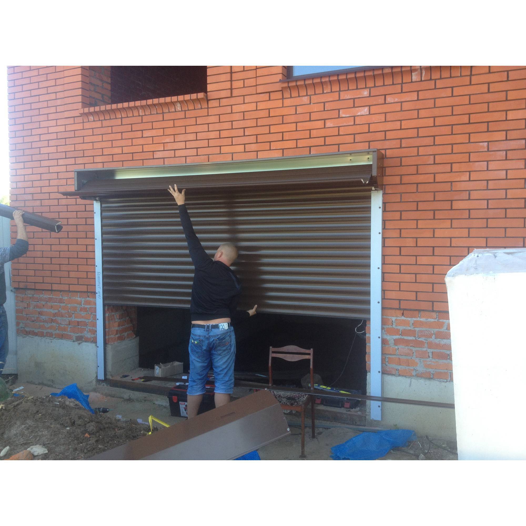 Устанавливаем гаражные рольставни своими руками. инструкция для самостоятельной установки гаражных ворот рольставен