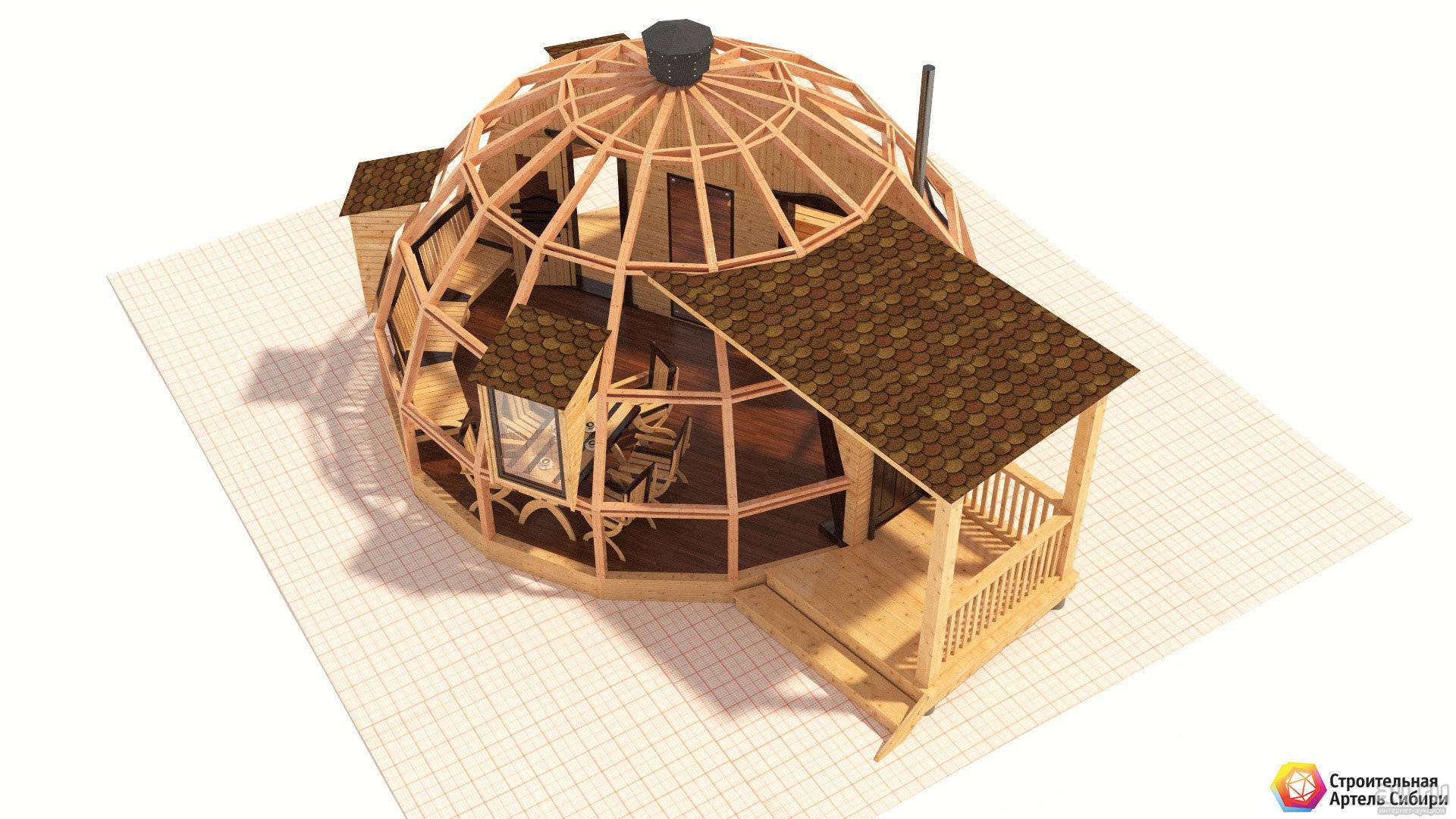 Купольный дом своими руками с нуля- обзор +пошаговая инструкция