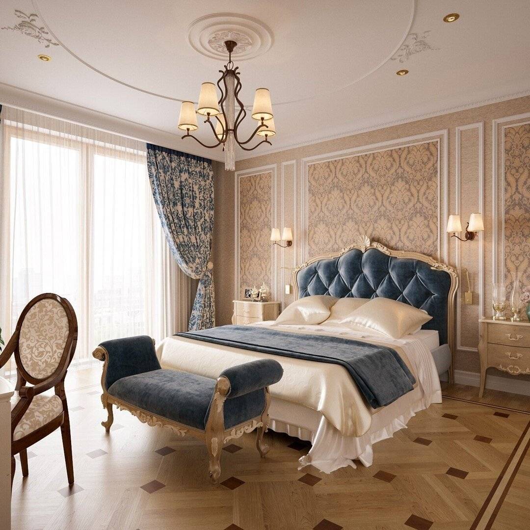 Классические спальни: подробный фото-обзор лучших новинок 2020 года. стильный и уютный дизайн + инструкция по сочетанию