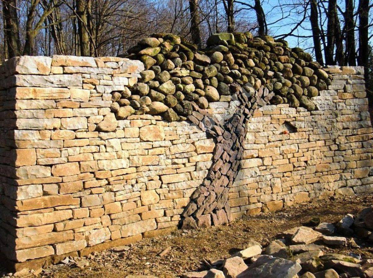 Забор из камня: как и из чего сделать каменный забор | строй советы
