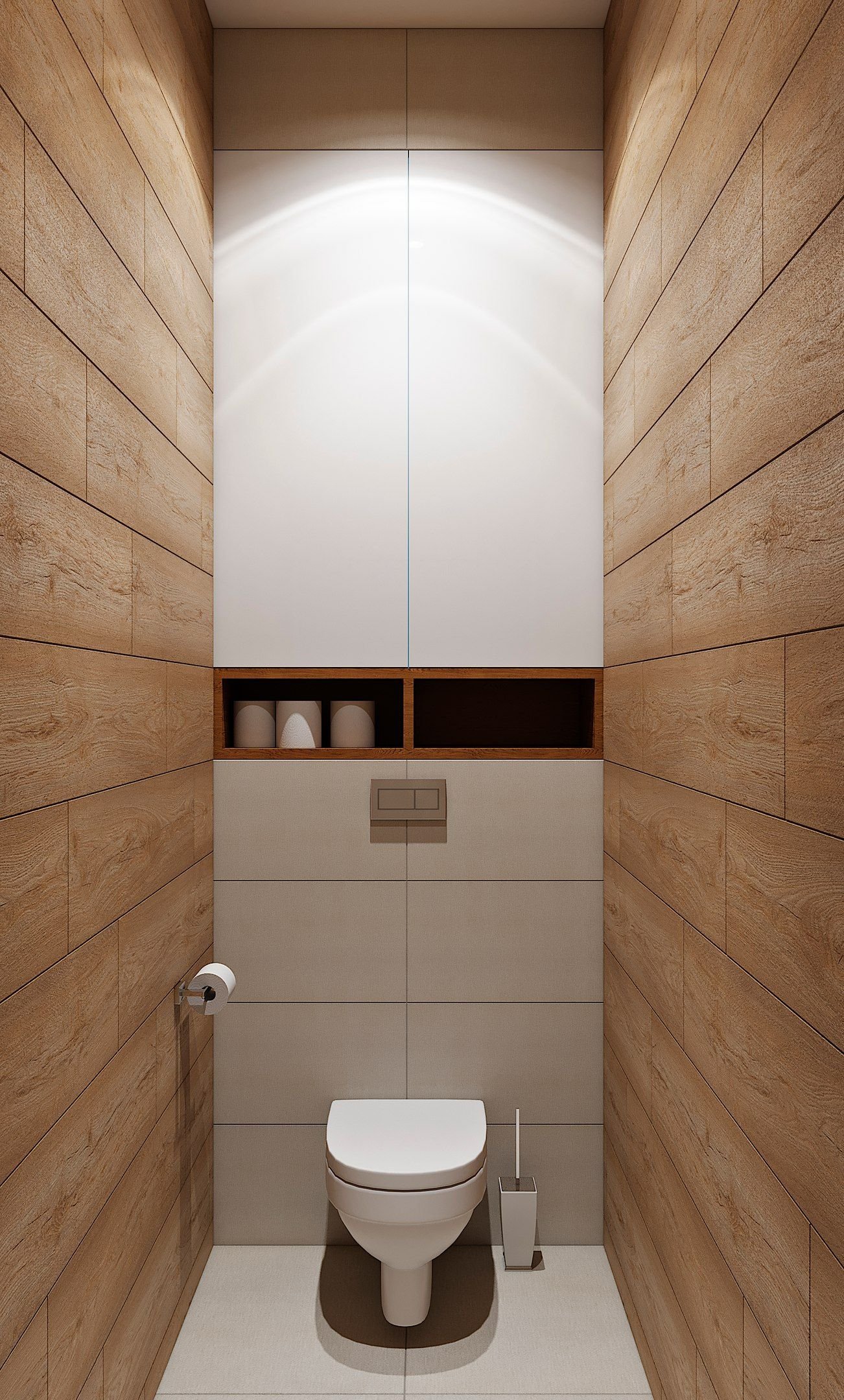 Дизайн туалета маленького размера: 46 фото идей и декоративных решений
