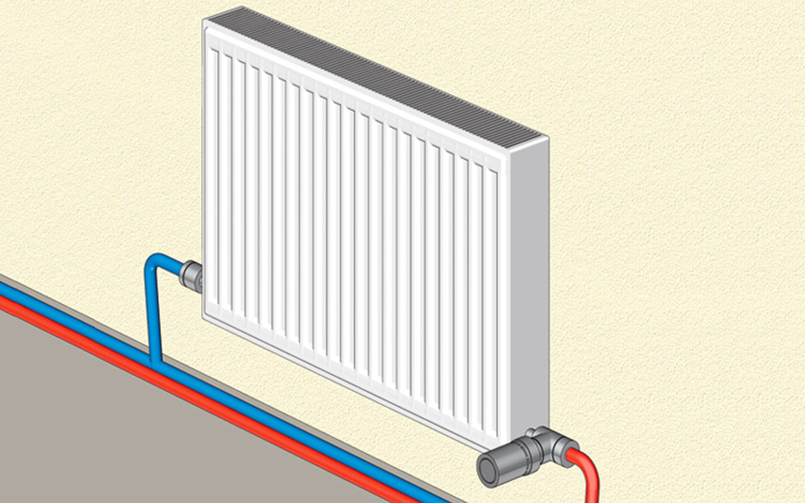 Как правильно подключить радиатор при подаче снизу